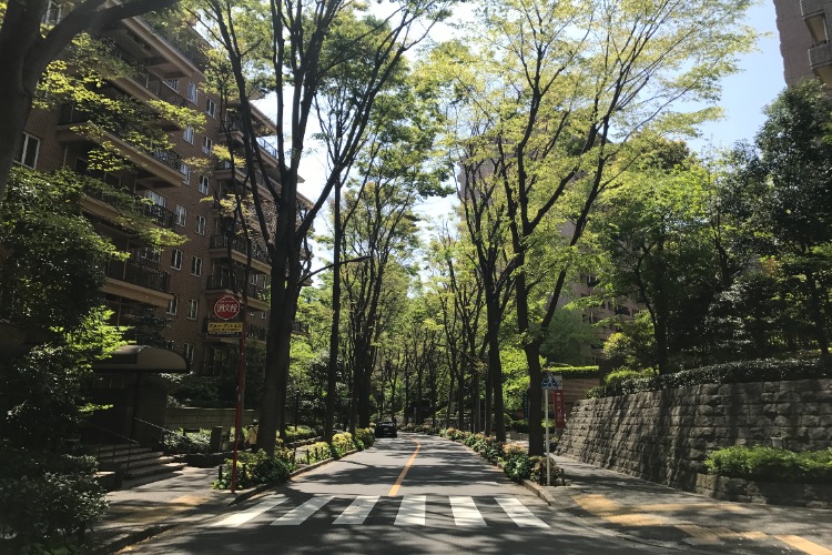 広尾ガーデンヒルズサウスヒル外観