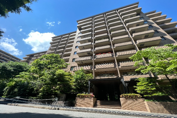 広尾ガーデンヒルズの外観